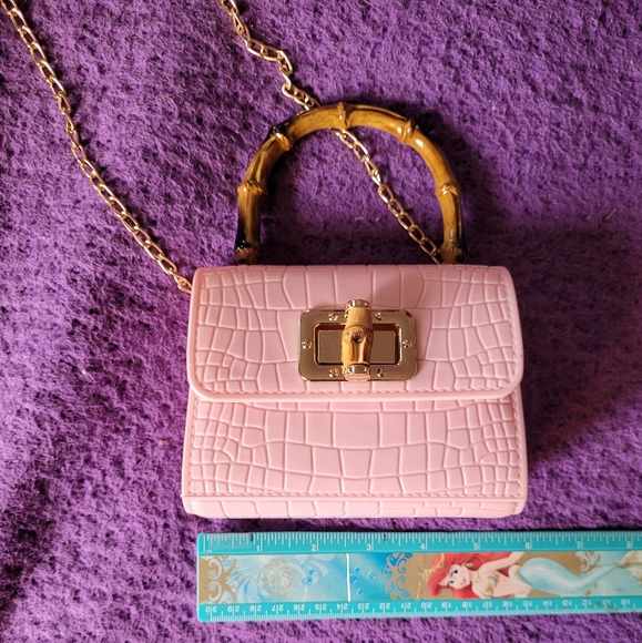 Pink Plastic/Rubber Purse - Picture 6 of 11